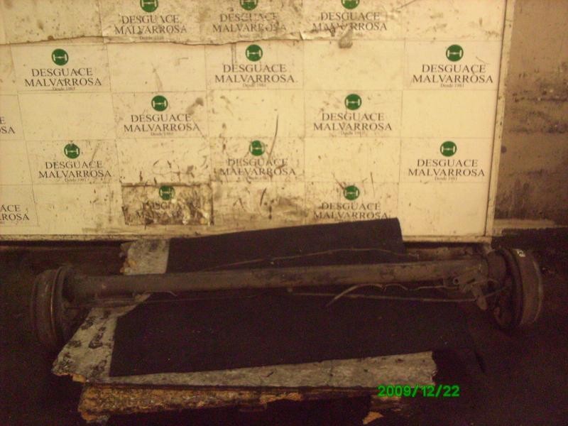 Recambio de puente trasero para opel movano furgón largo 3.5t referencia OEM IAM   