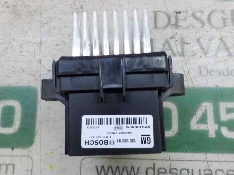 Recambio de resistencia calefaccion para opel insignia berlina 1.6 cdti dpf referencia OEM IAM 13598091 13598091 F011024280