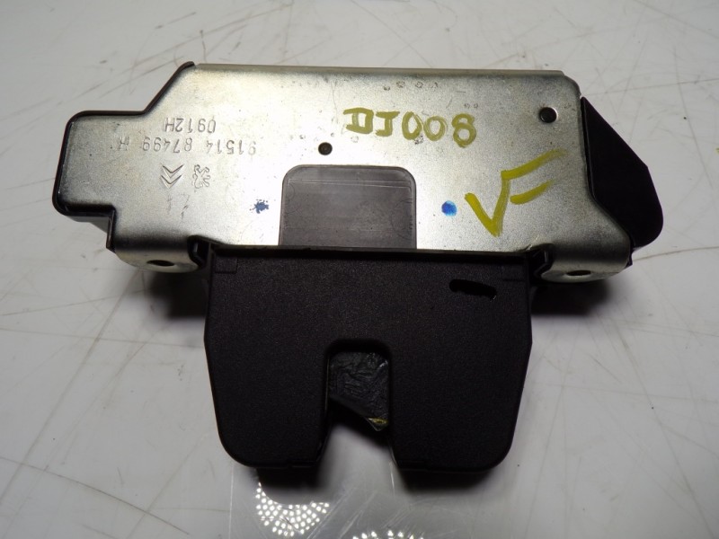 Recambio de cerradura maletero / porton para peugeot 208 1.4 hdi fap referencia OEM IAM 8719F8 9684848680 