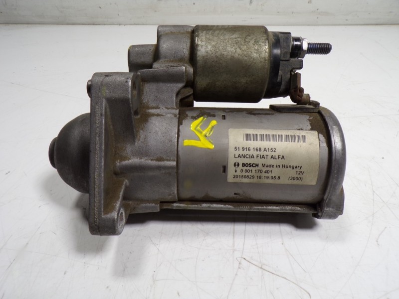 Recambio de motor arranque para fiat punto (199) 1.2 cat referencia OEM IAM 51804744 51916168A152 