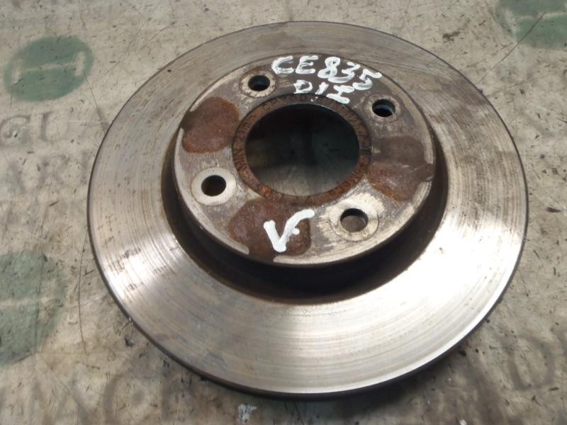 Recambio de disco freno delantero para ford fiesta (cb1) 1.4 tdci cat referencia OEM IAM   