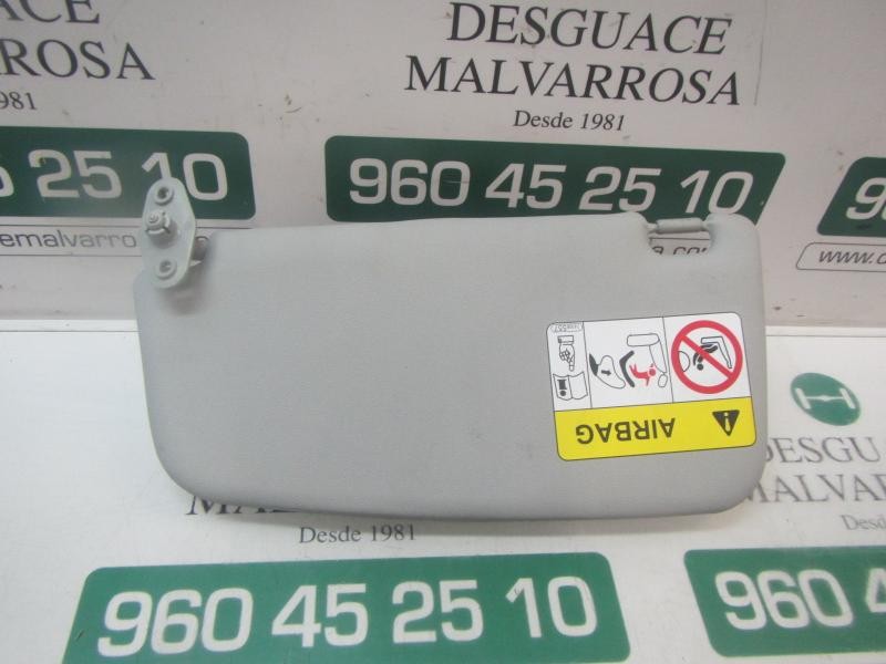 Recambio de parasol izquierdo para citroën c-zero seduction referencia OEM IAM 8163GH  