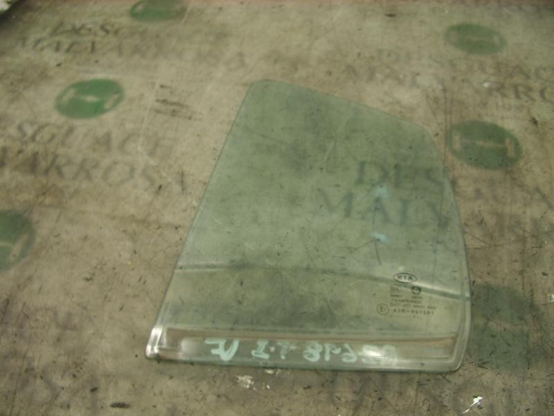 Recambio de cristal puerta trasero izquierdo para kia rio 1.5 crdi referencia OEM IAM 834171G210  