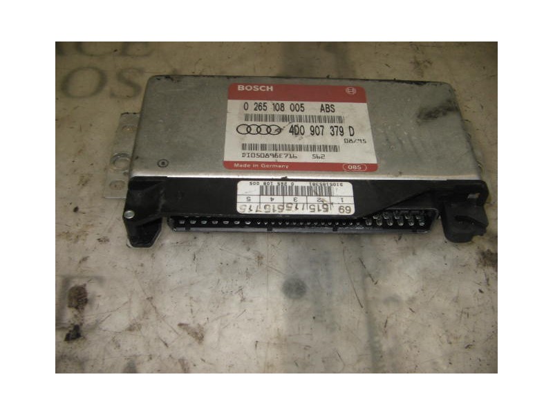 Recambio de centralita abs para audi a4 berlina (b5) 2.6 referencia OEM IAM 4D0907379D 0265108005 0265108005