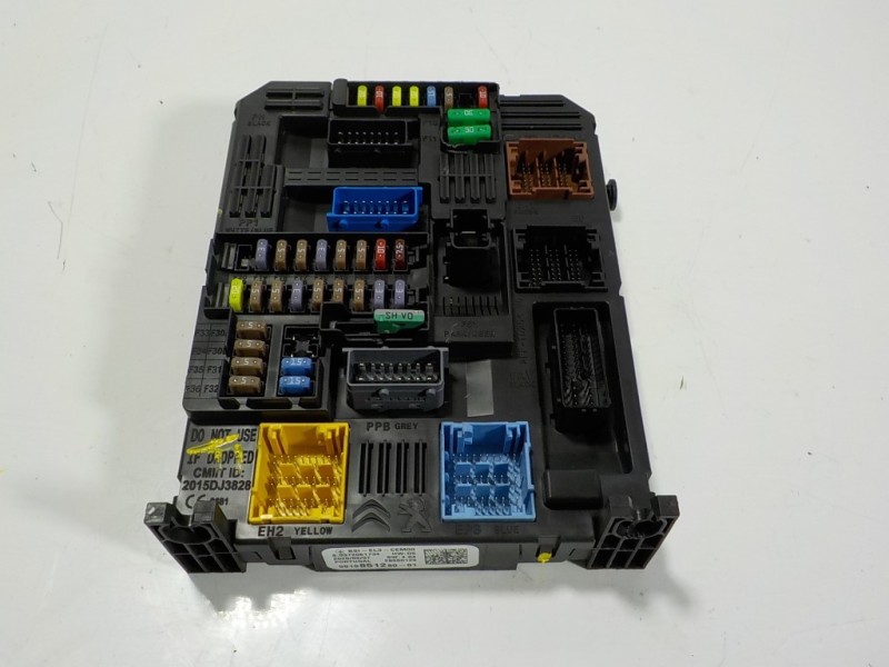 Recambio de caja reles / fusibles para citroën c3 aircross 1.5 blue-hdi fap referencia OEM IAM 1629087180 9819851280 