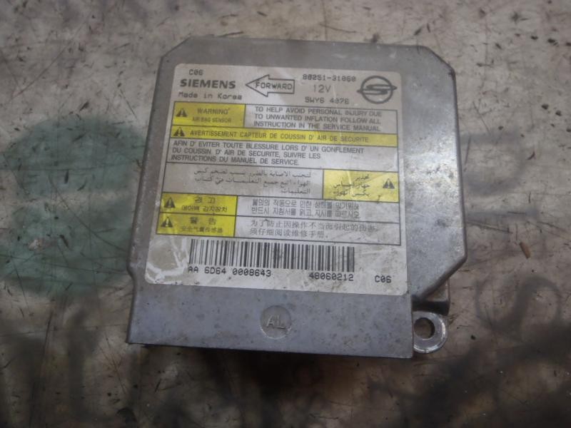Recambio de centralita airbag para ssangyong actyon 200 xdi referencia OEM IAM   