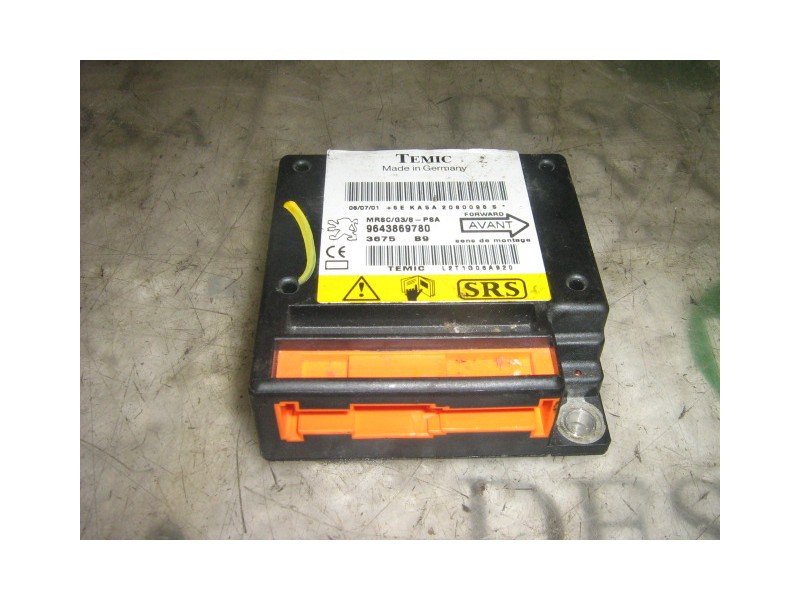 Recambio de centralita airbag para peugeot 607 (s1) básico referencia OEM IAM   