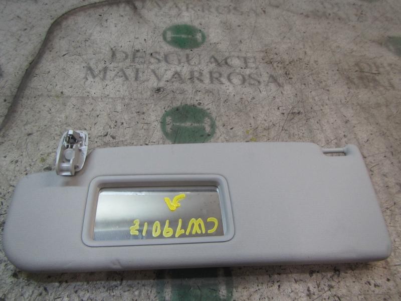 Recambio de parasol izquierdo para skoda 3.21 ambition referencia OEM IAM 1S0857551B2F4  