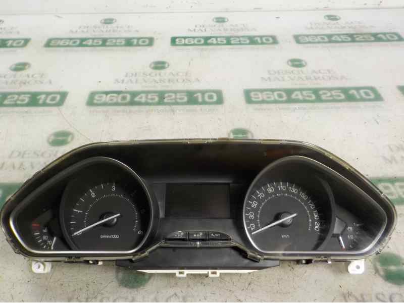 Recambio de cuadro instrumentos para peugeot 208 1.6 blue-hdi fap referencia OEM IAM 9813848980  