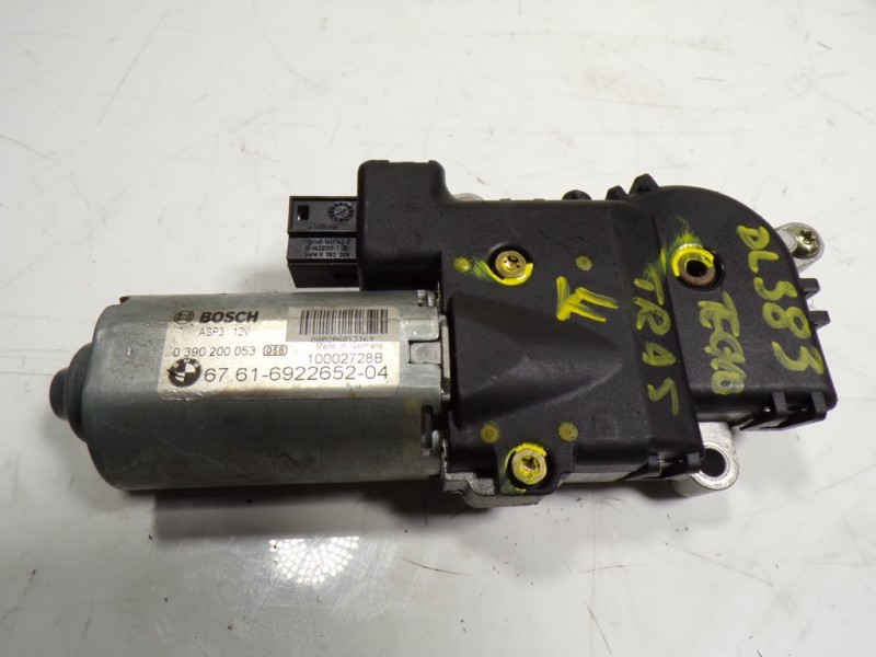 Recambio de motor techo electrico para bmw x5 (e53) 3.0 turbodiesel cat referencia OEM IAM 67616922652 0390200053 