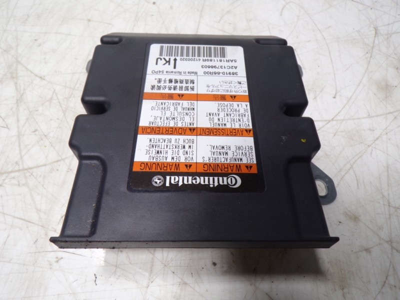 Recambio de centralita airbag para suzuki vitara 1.4 16v boosterjet cat referencia OEM IAM 3891086R00000 3891086R00 