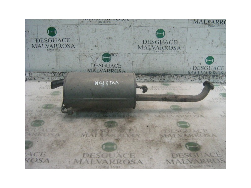 Recambio de tubo escape trasero para nissan sunny berlina (n14) lx referencia OEM IAM   