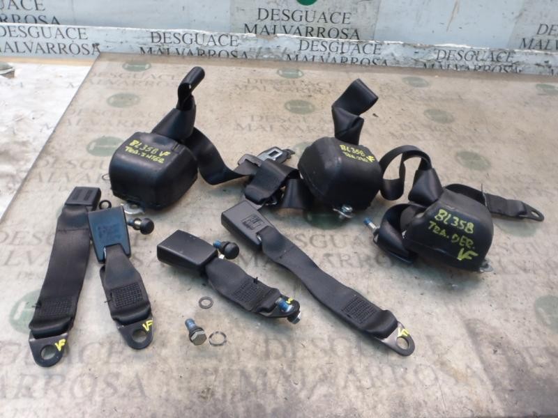 Recambio de cinturon seguridad trasero para fiat linea (110) emotion referencia OEM IAM 735550545  