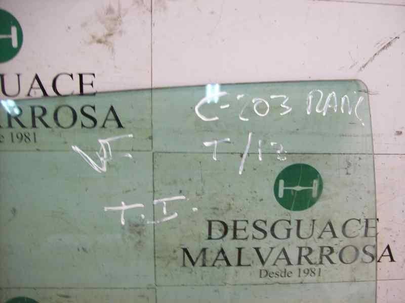 Recambio de cristal puerta trasero izquierdo para mercedes clase c (w203) familiar 1.8 cat referencia OEM IAM   