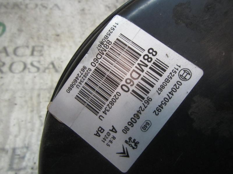 Recambio de servofreno para citroen c3 1.1 referencia OEM IAM  4535EH 
