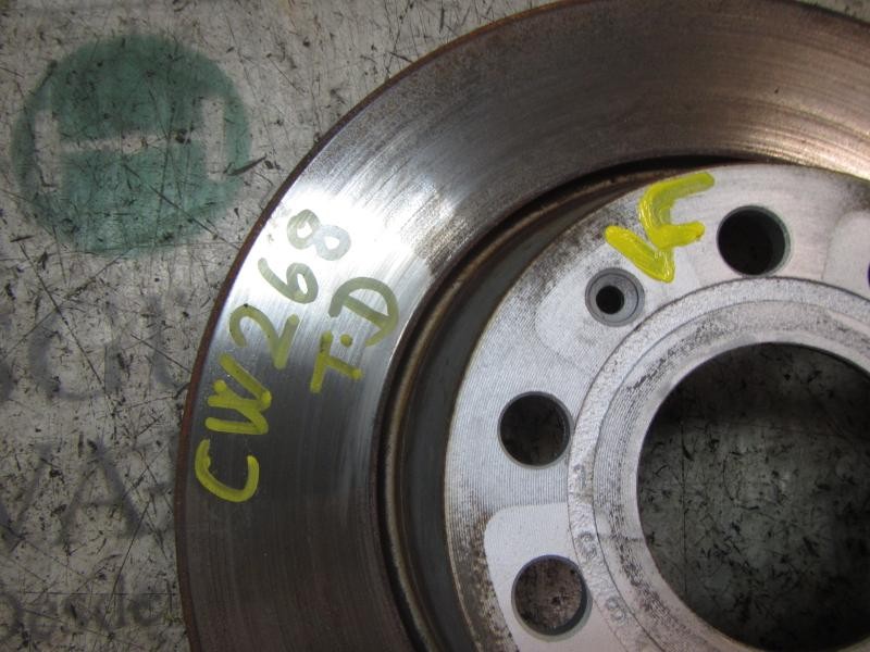 Recambio de disco freno trasero para volkswagen passat berlina (3c2) 2.0 tdi dpf referencia OEM IAM  1K0615601AD 