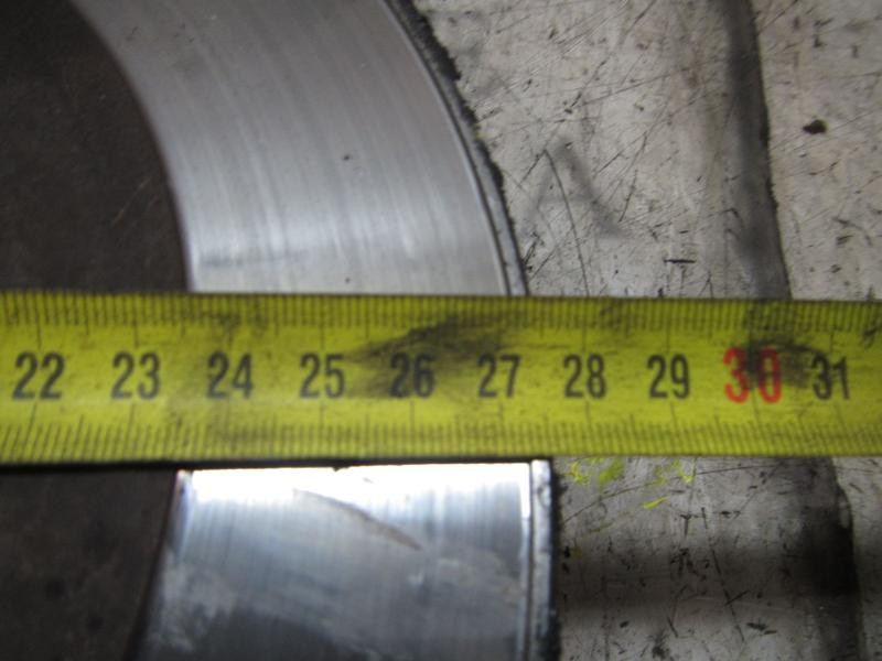 Recambio de disco freno trasero para citroen c5 berlina premier (e) referencia OEM IAM   