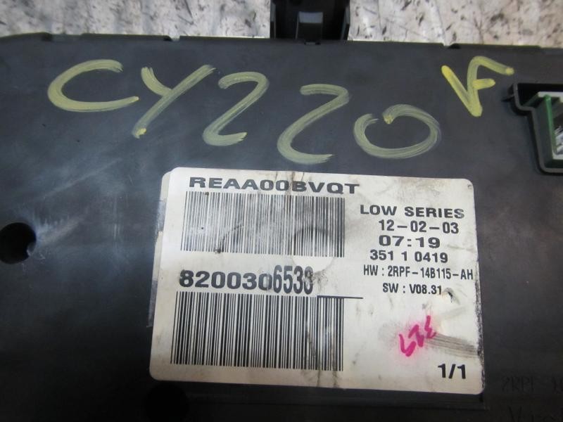 Recambio de cuadro instrumentos para renault megane ii berlina 5p 1.5 dci diesel referencia OEM IAM   