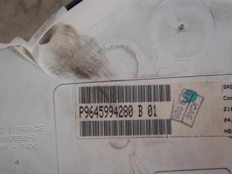 Recambio de cuadro instrumentos para citroen c3 1.4 hdi sx plus referencia OEM IAM   