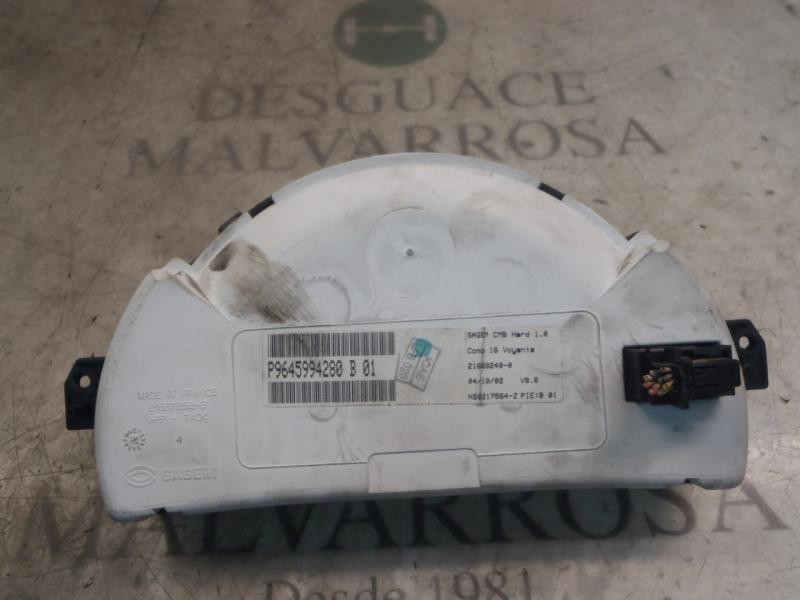 Recambio de cuadro instrumentos para citroen c3 1.4 hdi sx plus referencia OEM IAM   