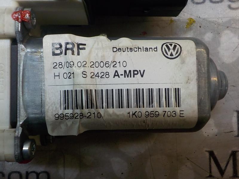 Recambio de motor elevalunas trasero izquierdo para volkswagen touran (1t1) 2.0 tdi referencia OEM IAM   