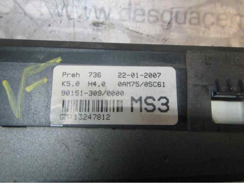 Recambio de mando climatizador para opel zafira b 1.9 cdti referencia OEM IAM   