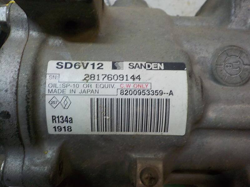 Recambio de compresor aire acondicionado para renault clio iii 1.5 dci diesel cat referencia OEM IAM   