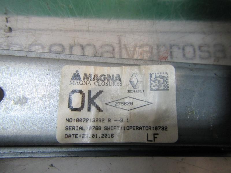 Recambio de elevalunas delantero izquierdo para dacia sandero stepway referencia OEM IAM 807213282R 807213282R 