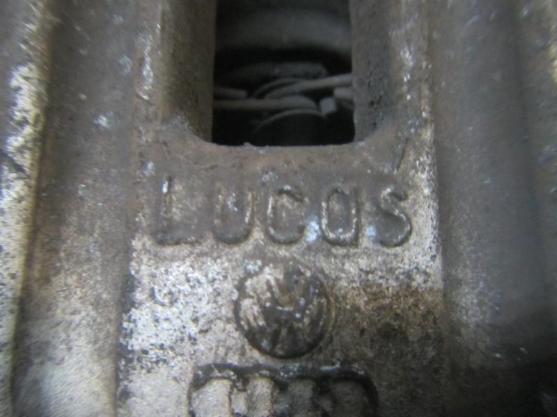 Recambio de pinza freno trasera derecha para volkswagen polo (6r1) advance referencia OEM IAM  6R0615424 