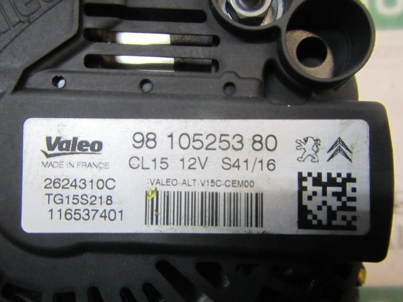Recambio de alternador para peugeot 208 style referencia OEM IAM   