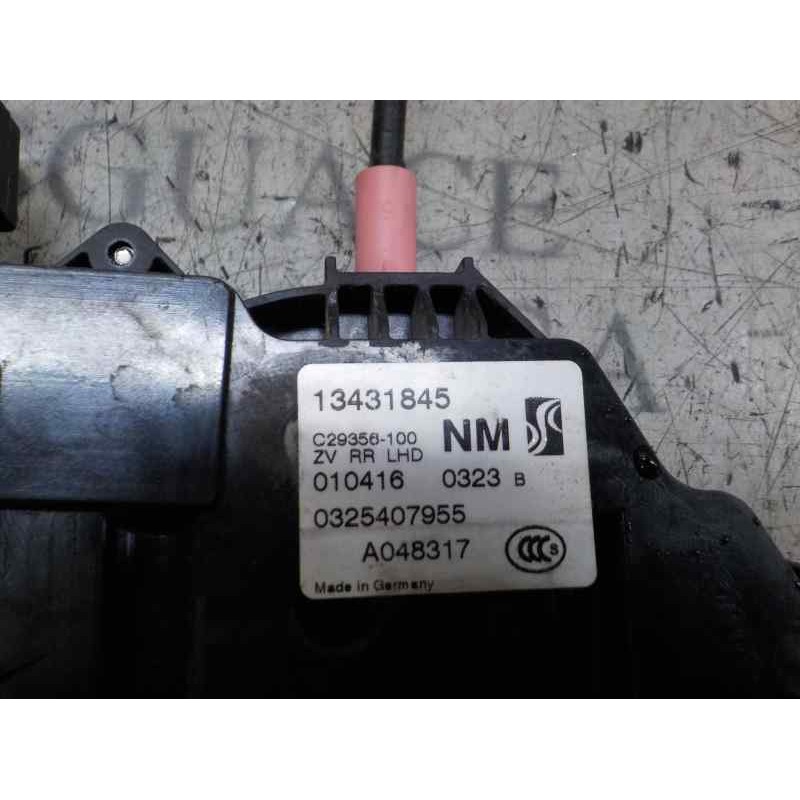 Recambio de cerradura puerta trasera derecha para opel corsa e 1.4 referencia OEM IAM   