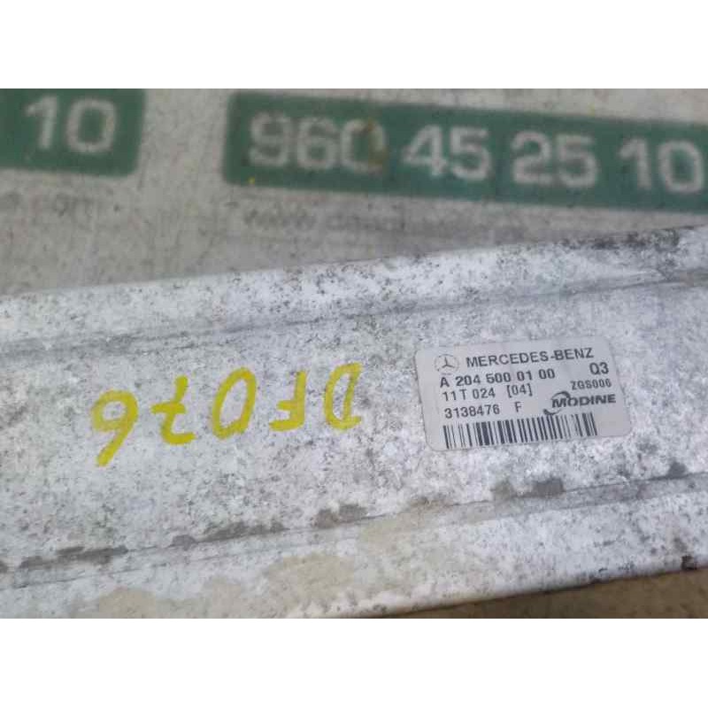 Recambio de intercooler para mercedes clase c (w204) berlina 2.1 cdi cat referencia OEM IAM A2045000100 A2045000100 