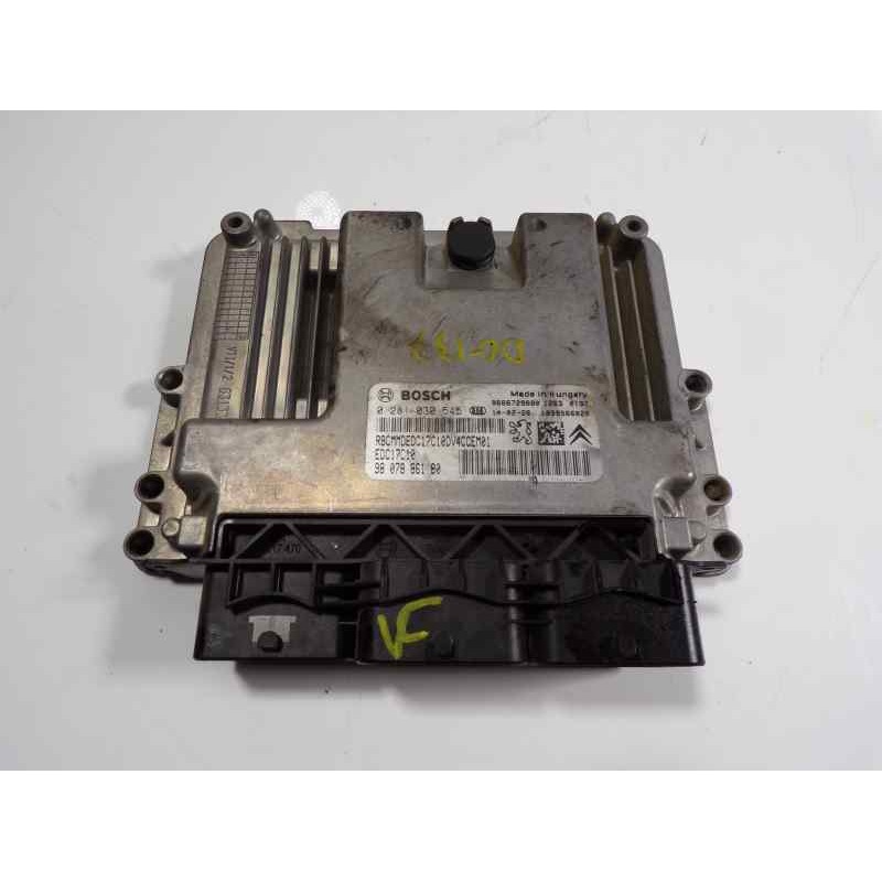 Recambio de centralita motor uce para peugeot 208 1.4 hdi fap referencia OEM IAM   