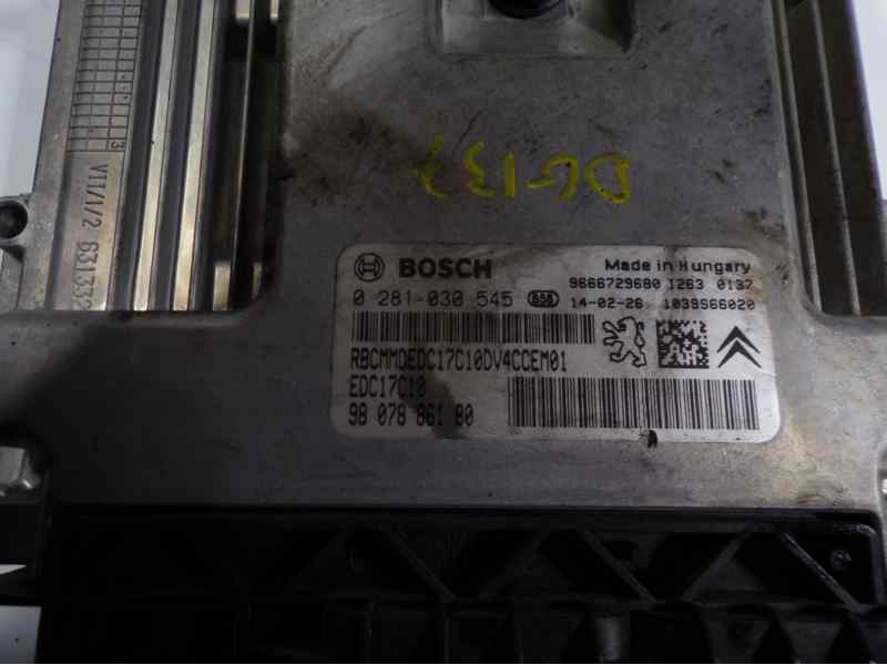 Recambio de centralita motor uce para peugeot 208 1.4 hdi fap referencia OEM IAM   