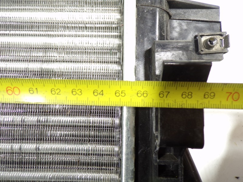 Recambio de radiador agua para citroen c4 picasso 1.6 blue-hdi fap referencia OEM IAM   