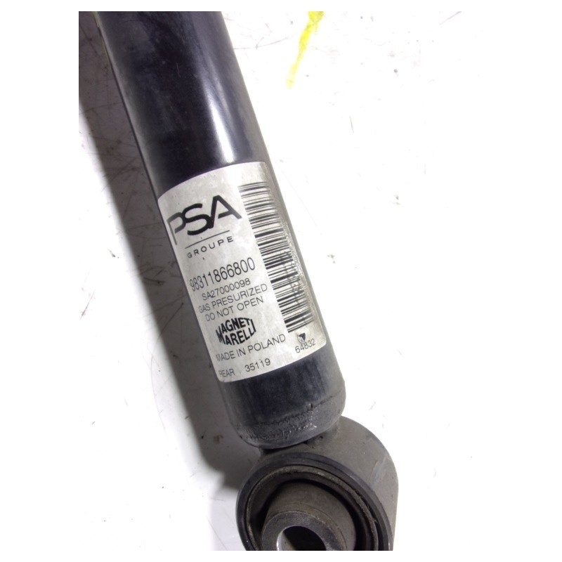 Recambio de amortiguador trasero derecho para peugeot 208 (p2) 1.2 puretech referencia OEM IAM 98311866800 9831186680 