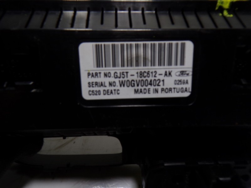 Recambio de mando climatizador para ford kuga (cbs) 1.5 ecoboost cat referencia OEM IAM GJ5T18C612AK 2377241 