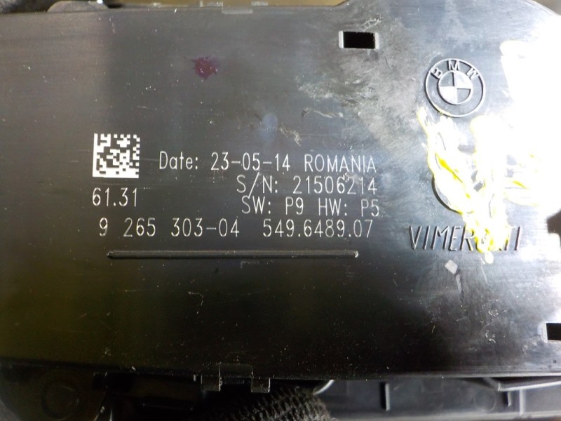 Recambio de mando luces para bmw serie 3 touring (f31) 2.0 turbodiesel referencia OEM IAM 9265303 61319265303 