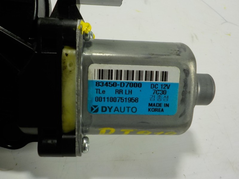 Recambio de motor elevalunas trasero izquierdo para hyundai tucson 1.7 crdi cat referencia OEM IAM 83450D7000 83450D7000 0011007