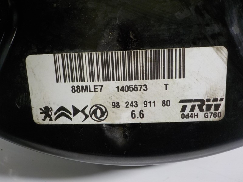 Recambio de servofreno para peugeot 208 (p2) 1.2 puretech referencia OEM IAM 9824391180 1643581280 1405673