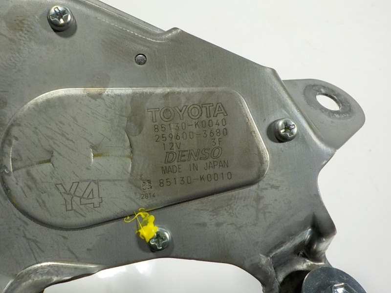 Recambio de motor limpia trasero para toyota yaris 1.5 vvti hev referencia OEM IAM 85130K0040 85130K0010 