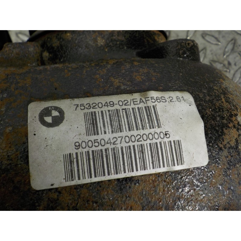 Recambio de diferencial trasero para bmw serie 7 (e65/e66) 3.0 turbodiesel cat referencia OEM IAM 7532049 33107532050 
