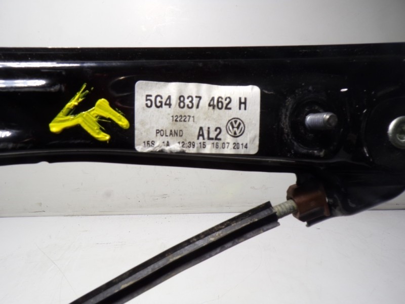 Recambio de elevalunas delantero derecho para volkswagen golf vii lim. 1.6 tdi dpf referencia OEM IAM 5G4837462H 5G4837462H 