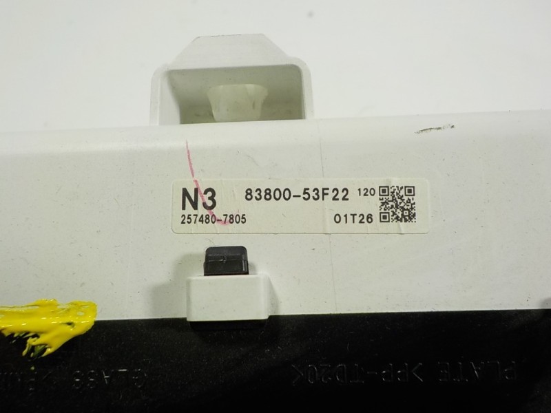 Recambio de cuadro instrumentos para lexus is 300h referencia OEM IAM 8380053F22 8380053F22 