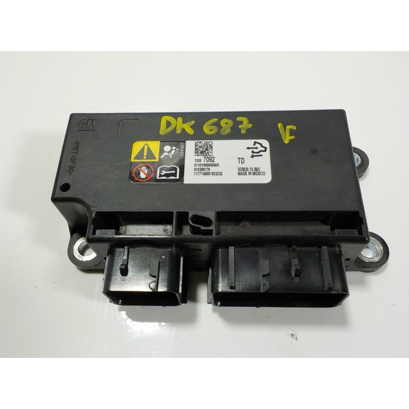 Recambio de centralita airbag para opel corsa e 1.4 referencia OEM IAM 13597092 13597092 