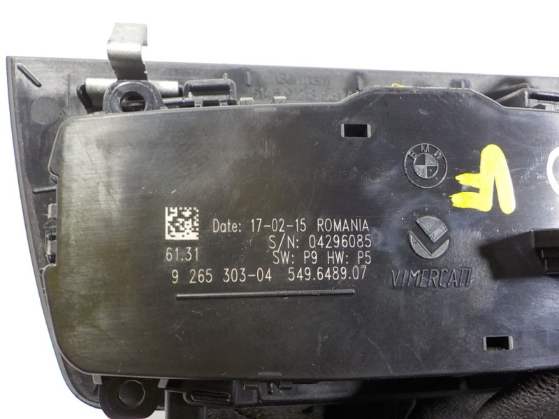 Recambio de mando luces para bmw serie 4 coupe (f32) 2.0 16v turbodiesel referencia OEM IAM 6131926530304 61319265303 