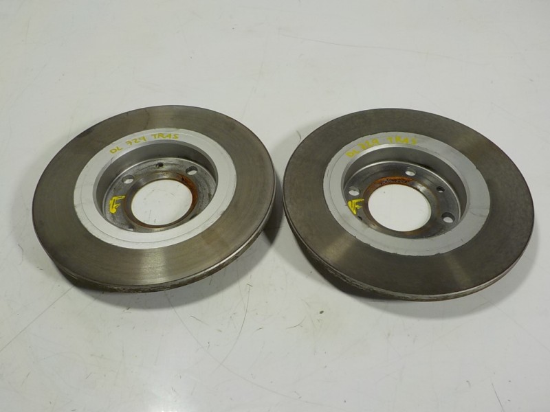 Recambio de disco freno trasero para opel corsa f electric referencia OEM IAM   