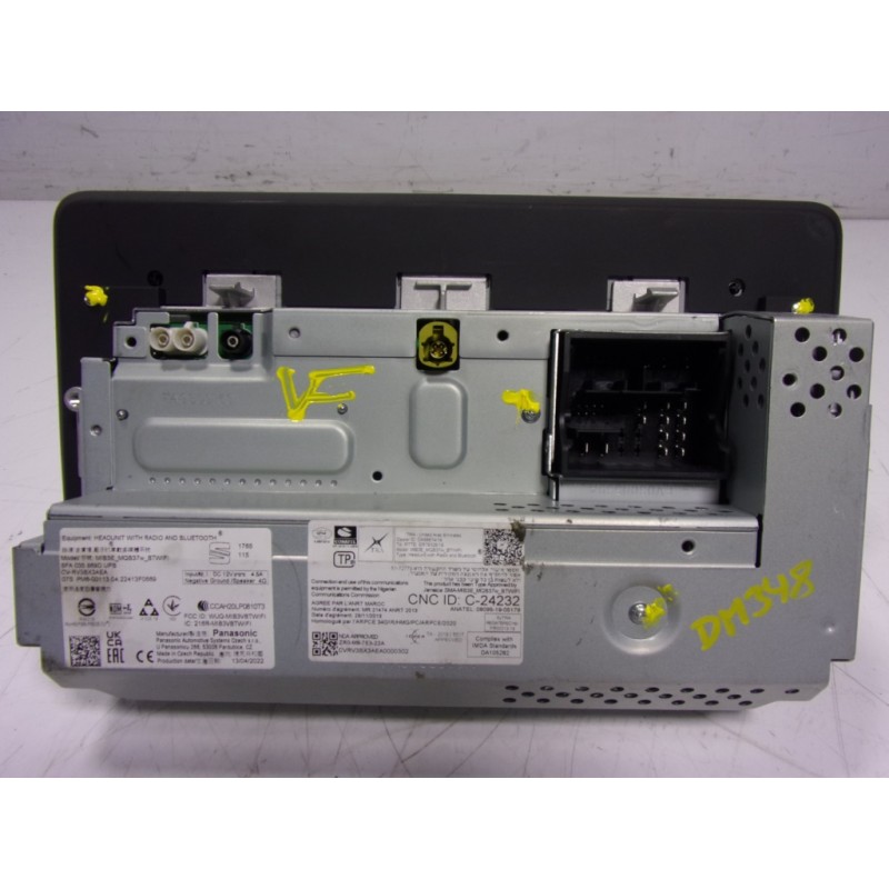 Recambio de pantalla multifuncion para seat leon (kl1) 2.0 tdi referencia OEM IAM 5FA035889D  