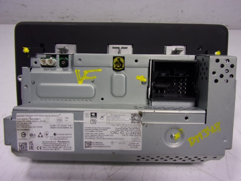 Recambio de pantalla multifuncion para seat leon (kl1) 2.0 tdi referencia OEM IAM 5FA035889D  