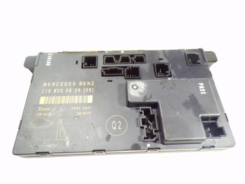 Recambio de modulo electronico para mercedes-benz clase cls (w219) 3.0 cdi cat referencia OEM IAM A2198200026 A2198200626 000050